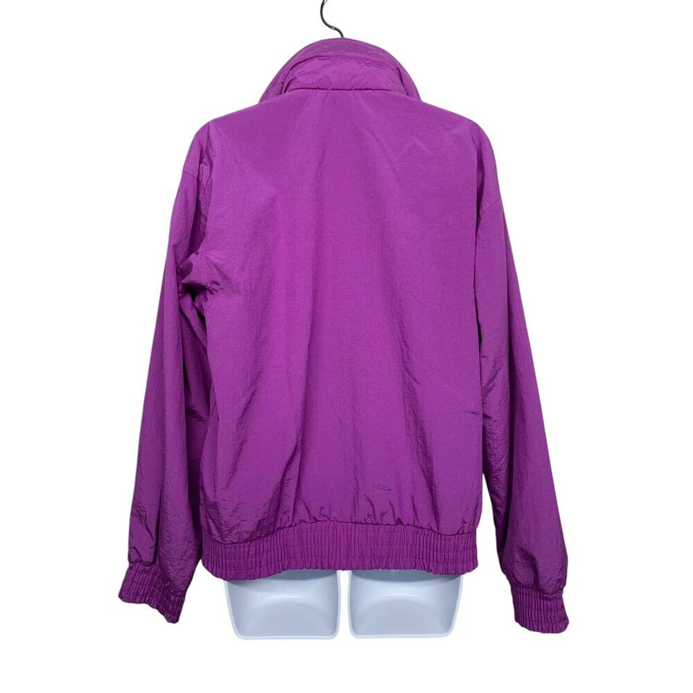 Helly Hansen Women's size M Purple Lifa Zip Up Jacket Nylon Snap Button - Picture 10 of 13